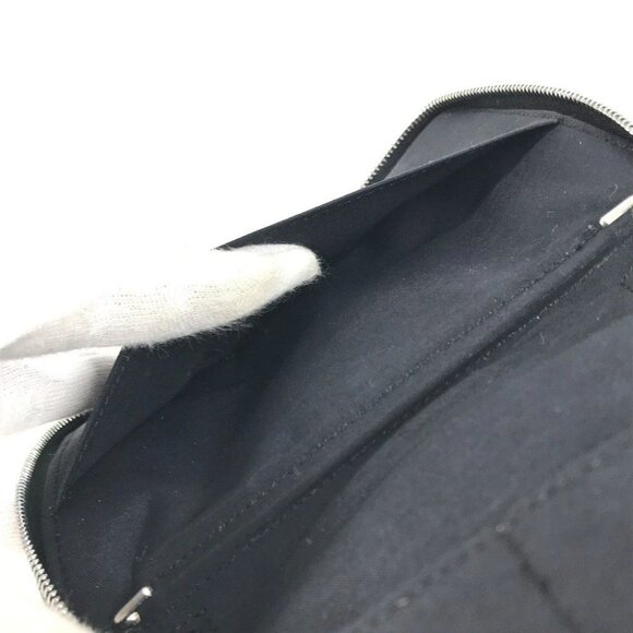 HERMES Zip Around Her Line System notebook stationery Notebook cover Canvas gray - Picture 8 of 10